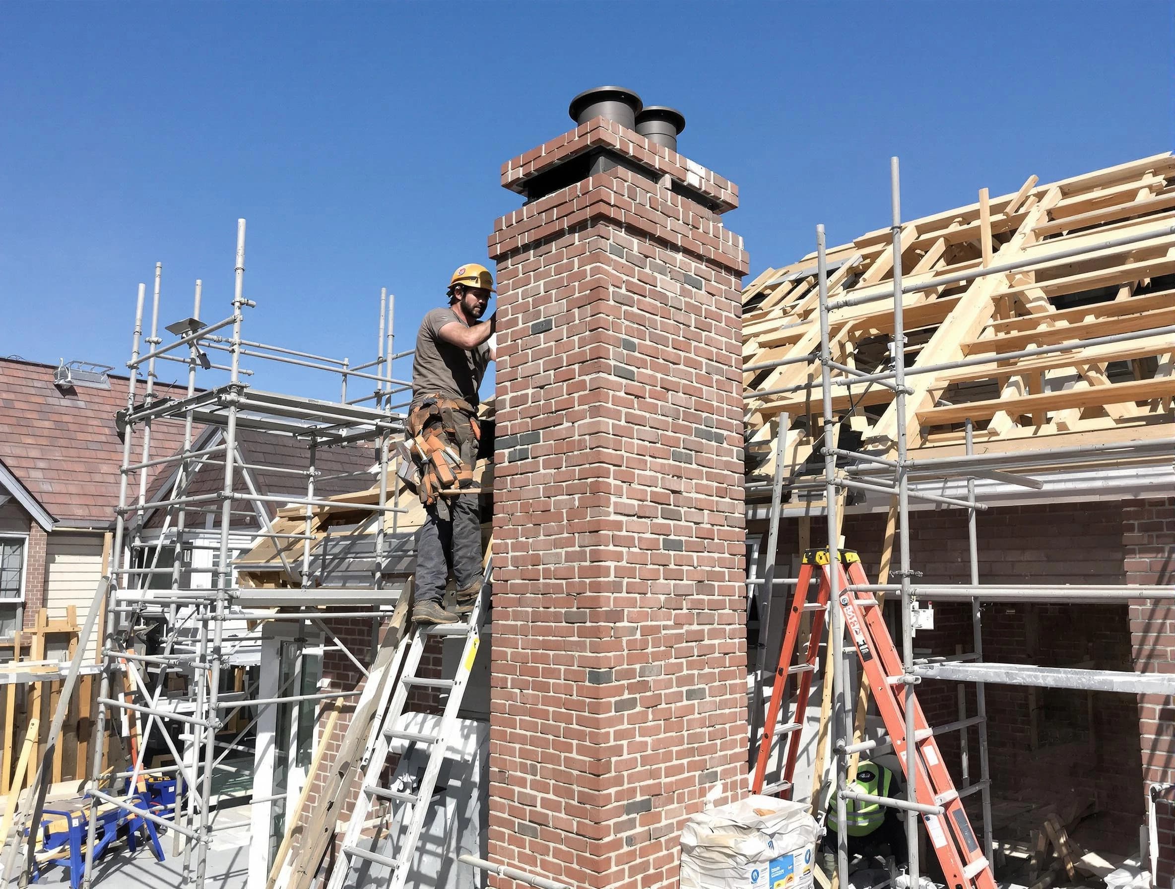 New chimney installation completed by Ramapo Chimney Sweep in Ramapo, NY