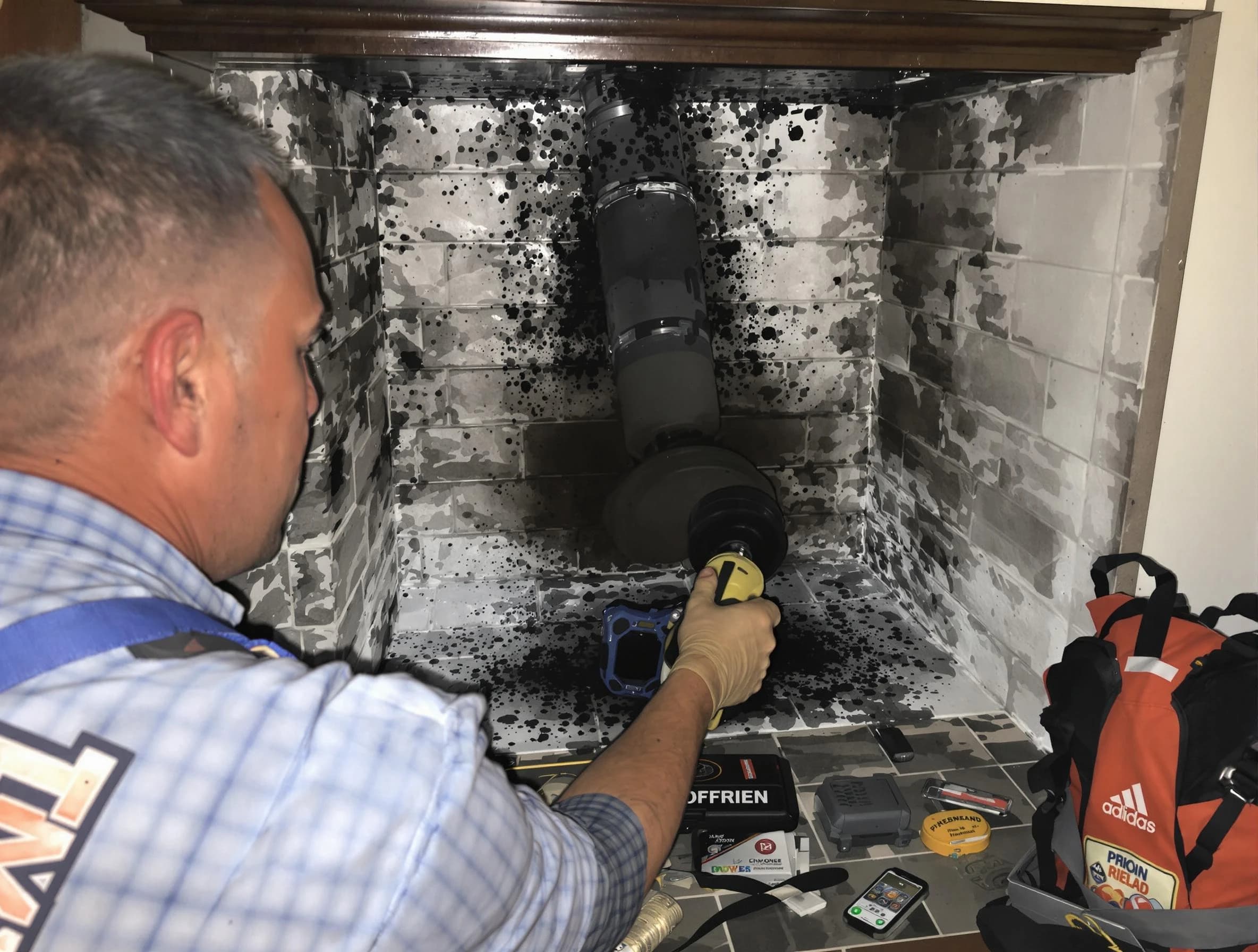 Creosote removal service by Ramapo Chimney Sweep in Ramapo, NY