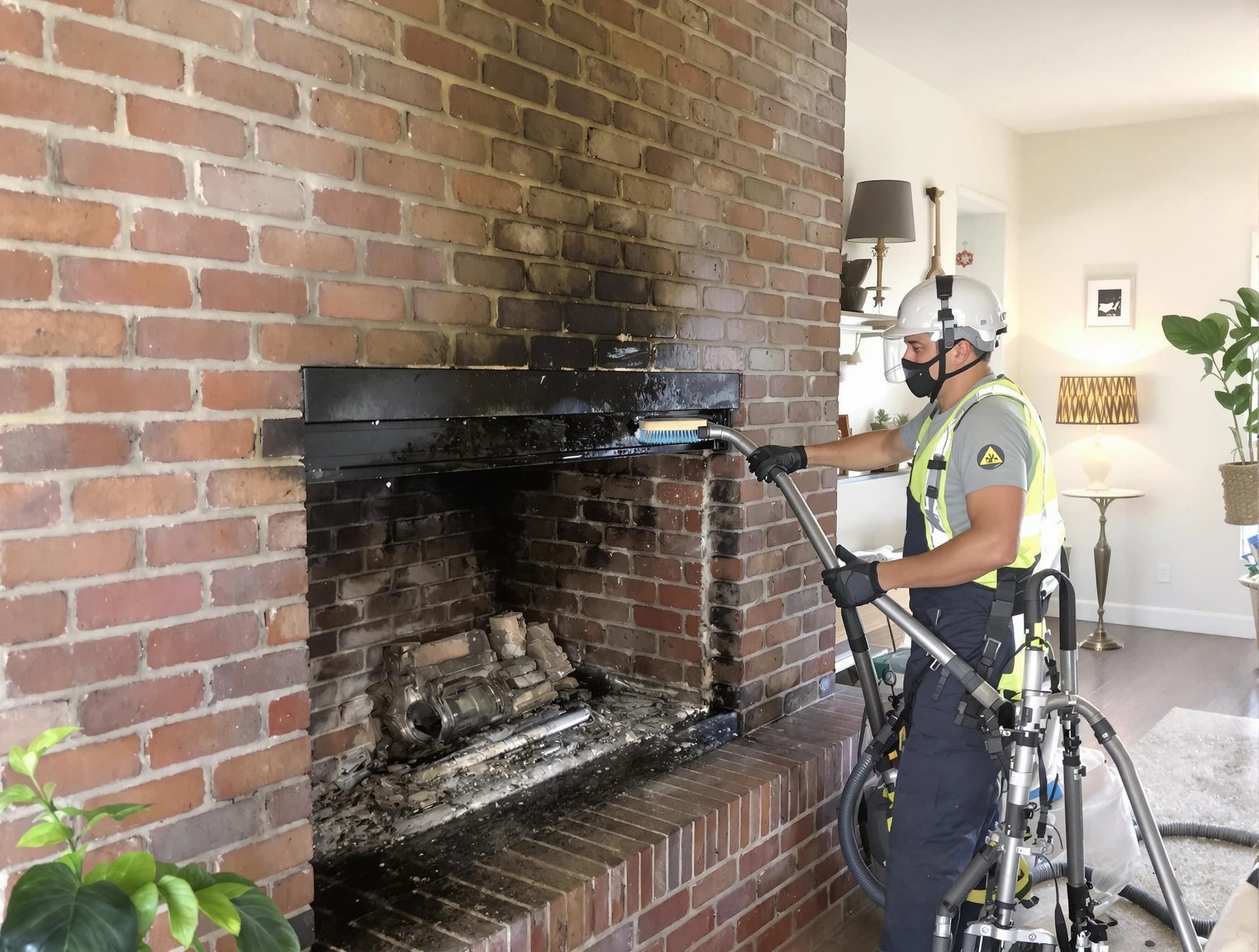Ramapo Chimney Sweep providing fireplace cleaning services in Ramapo, NY