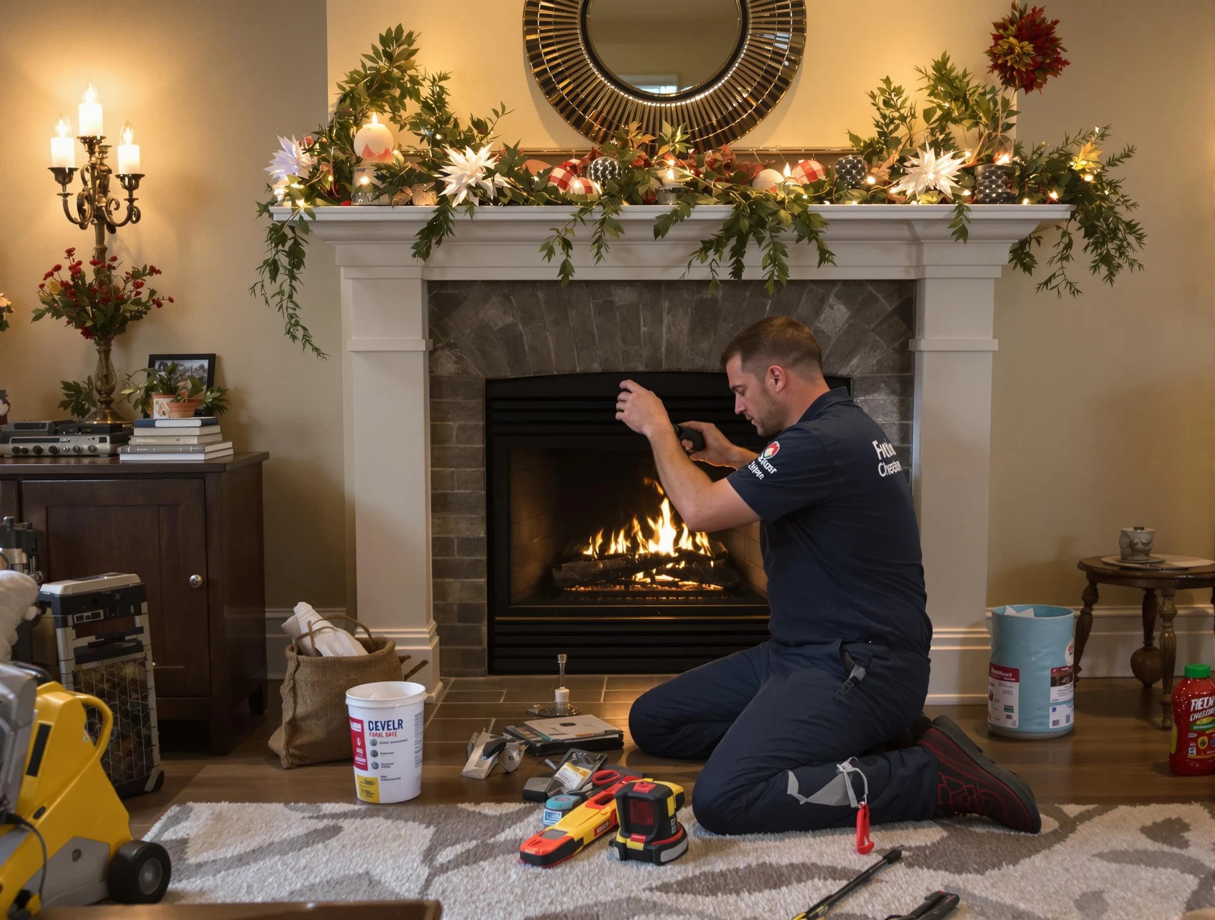 Ramapo Chimney Sweep offering fireplace maintenance services in Ramapo, NY