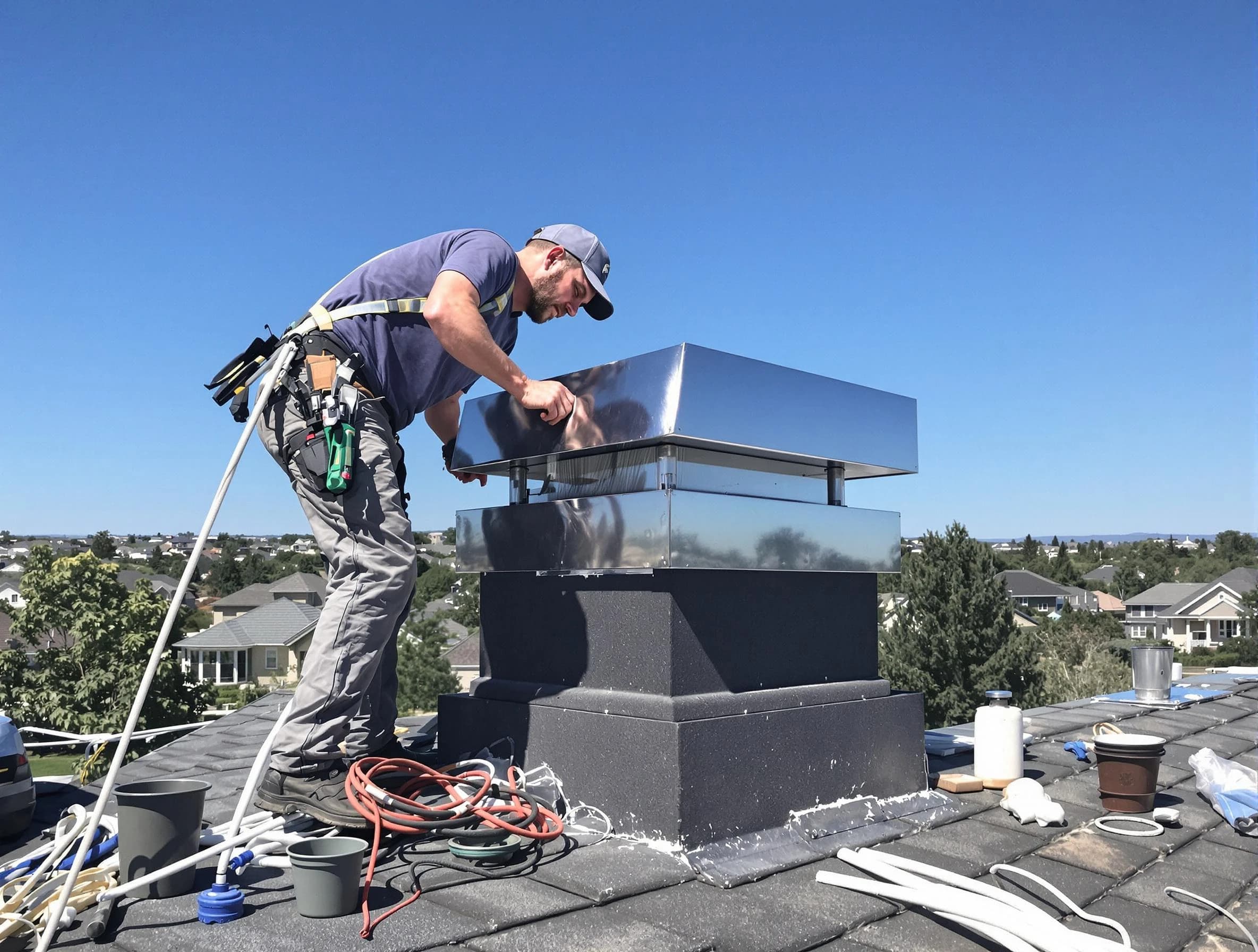 Chimney Cap Services service in Ramapo, NY