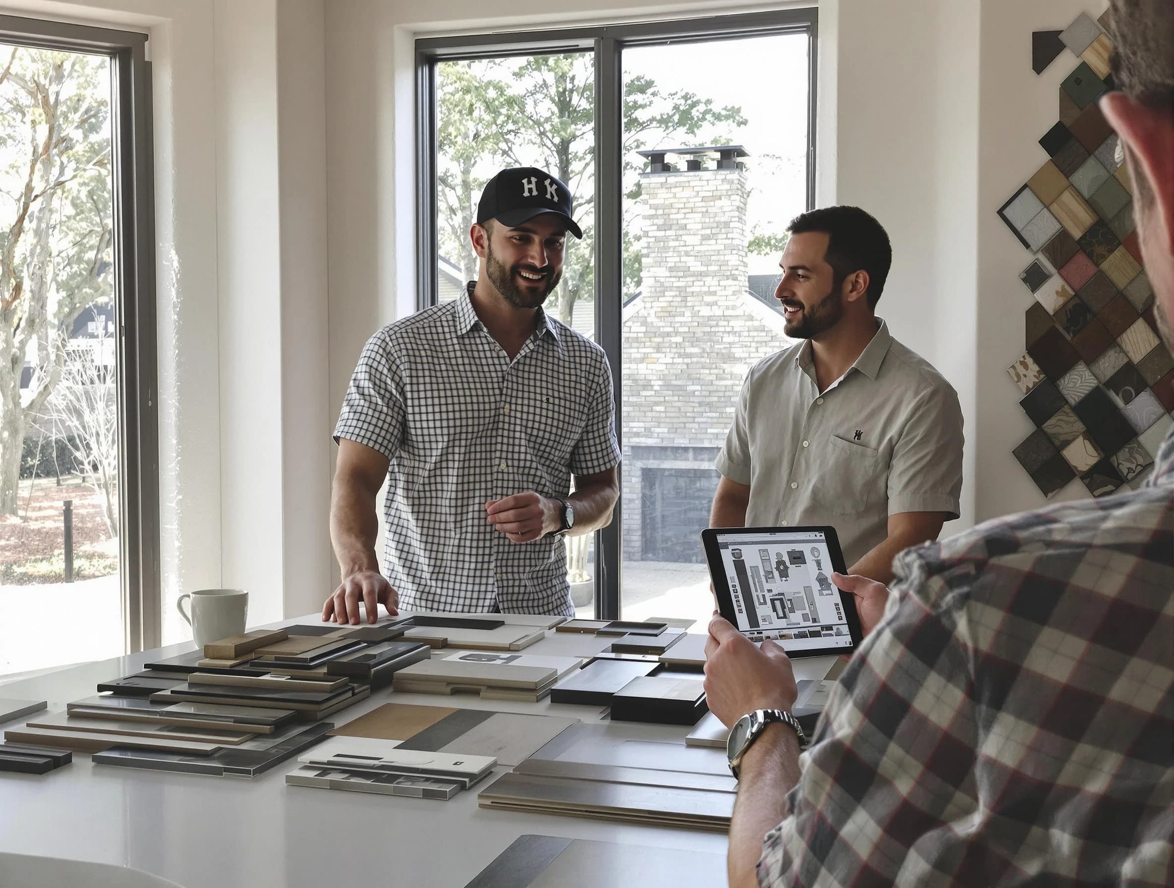 Ramapo Chimney Sweep remodeling a chimney and fireplace in Ramapo, NY