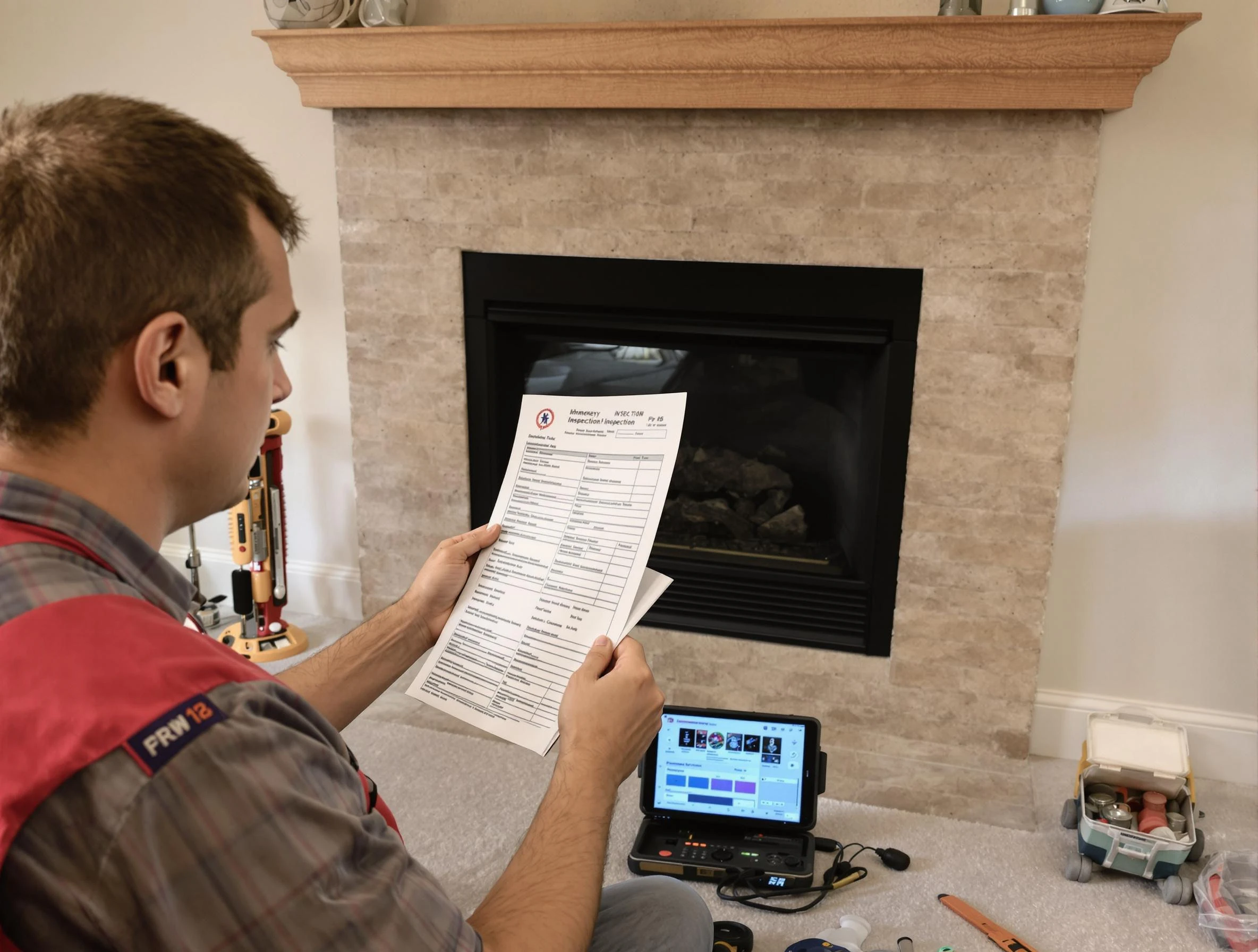 Thorough chimney inspection by Ramapo Chimney Sweep in Ramapo, NY