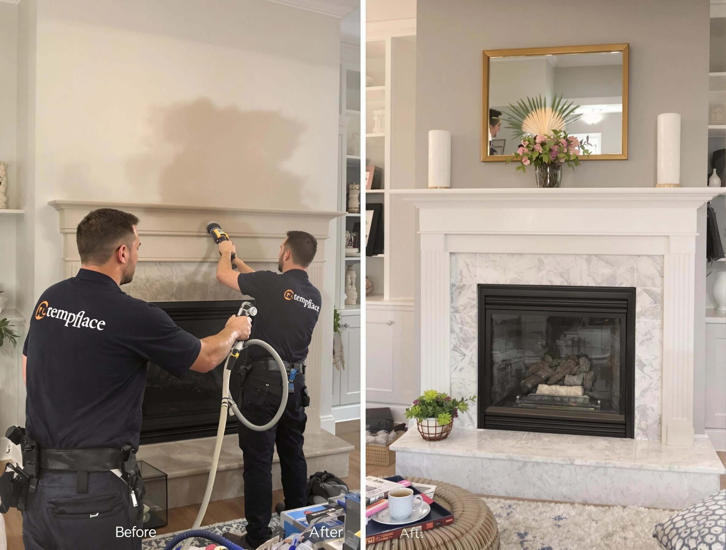 Professional soot removal by Ramapo Chimney Sweep team in Ramapo, NY